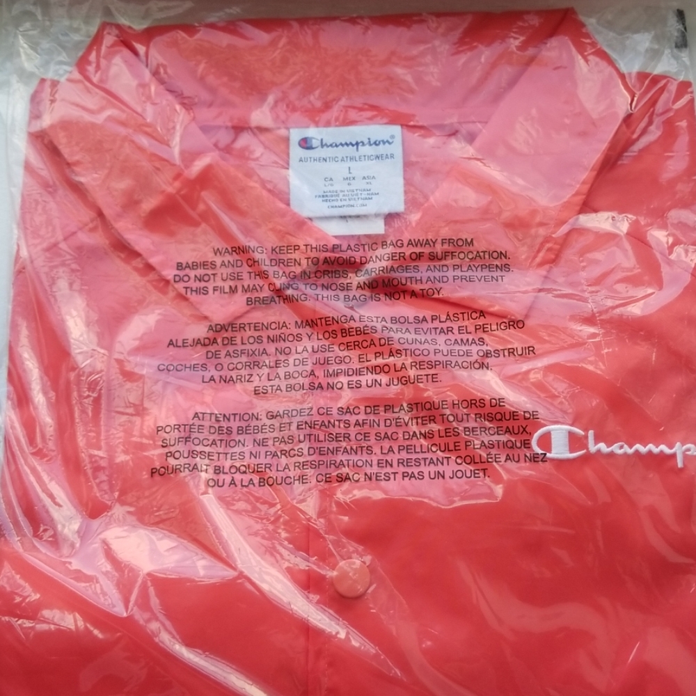 HP Champion Women's Heritage Woven Coach Jacket - Picture 4 of 4